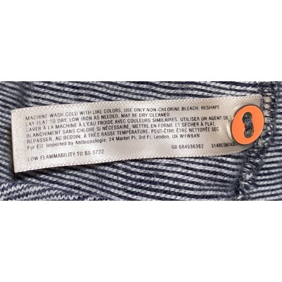 Anthropologie Saturday Sunday Dress Women Sz S Heather Gray Short Sleeve Pockets - Picture 10 of 14